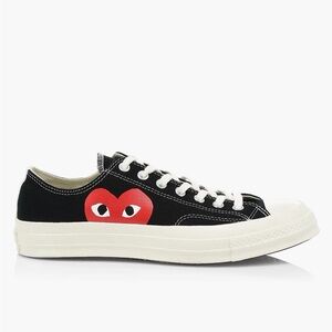 Comme des Garçons black converse
